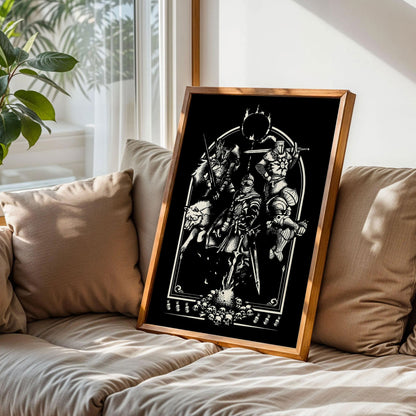 Dark Souls Game Wall Art