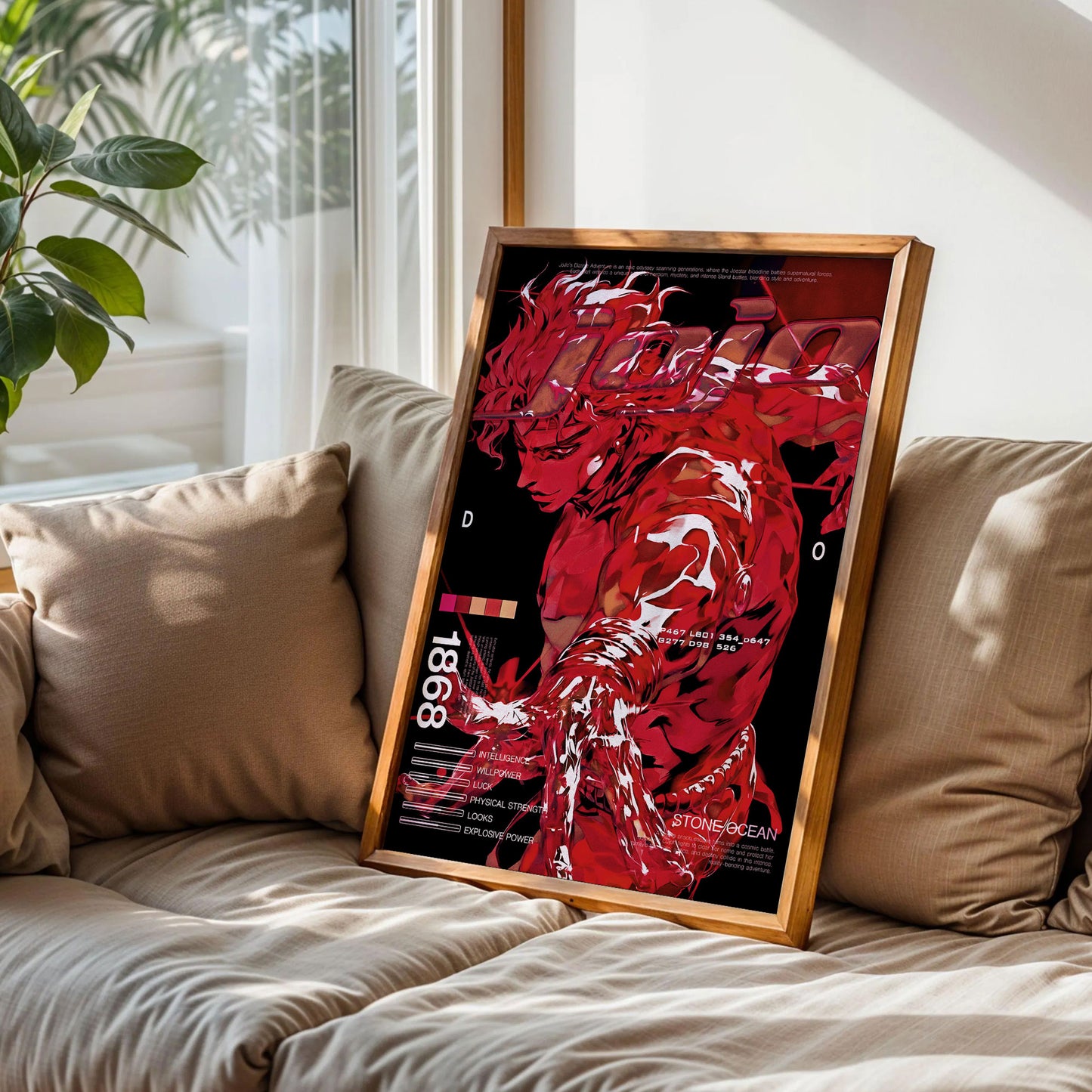 JoJo's Bizarre Adventure Dio Brando Art Print
