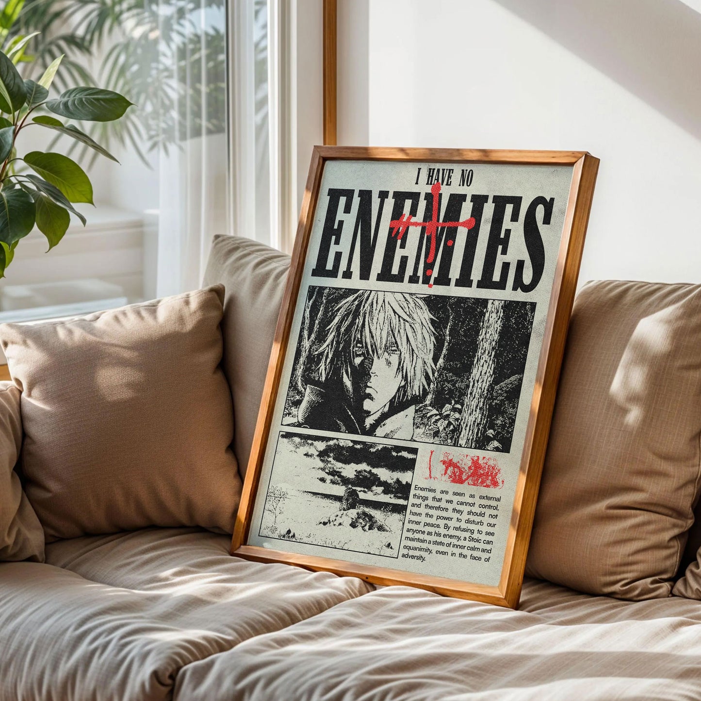Vinland Saga Thorfinn I Have No Enemies Poster