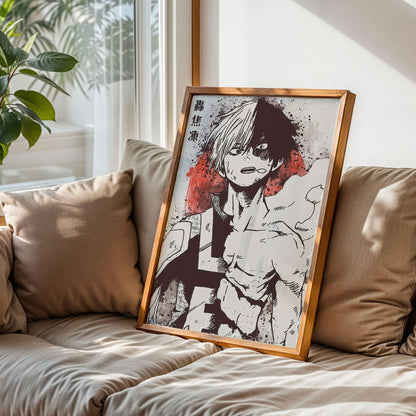 My Hero Academia Shoto Todoroki Poster