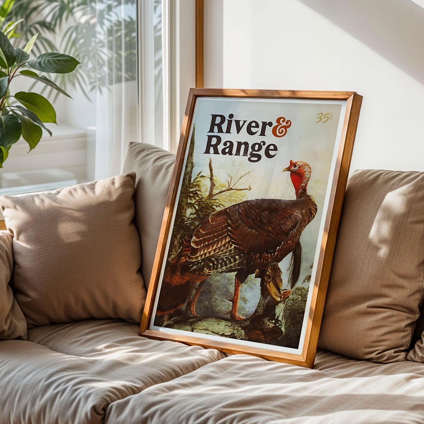 Turkey Hunting Art Print