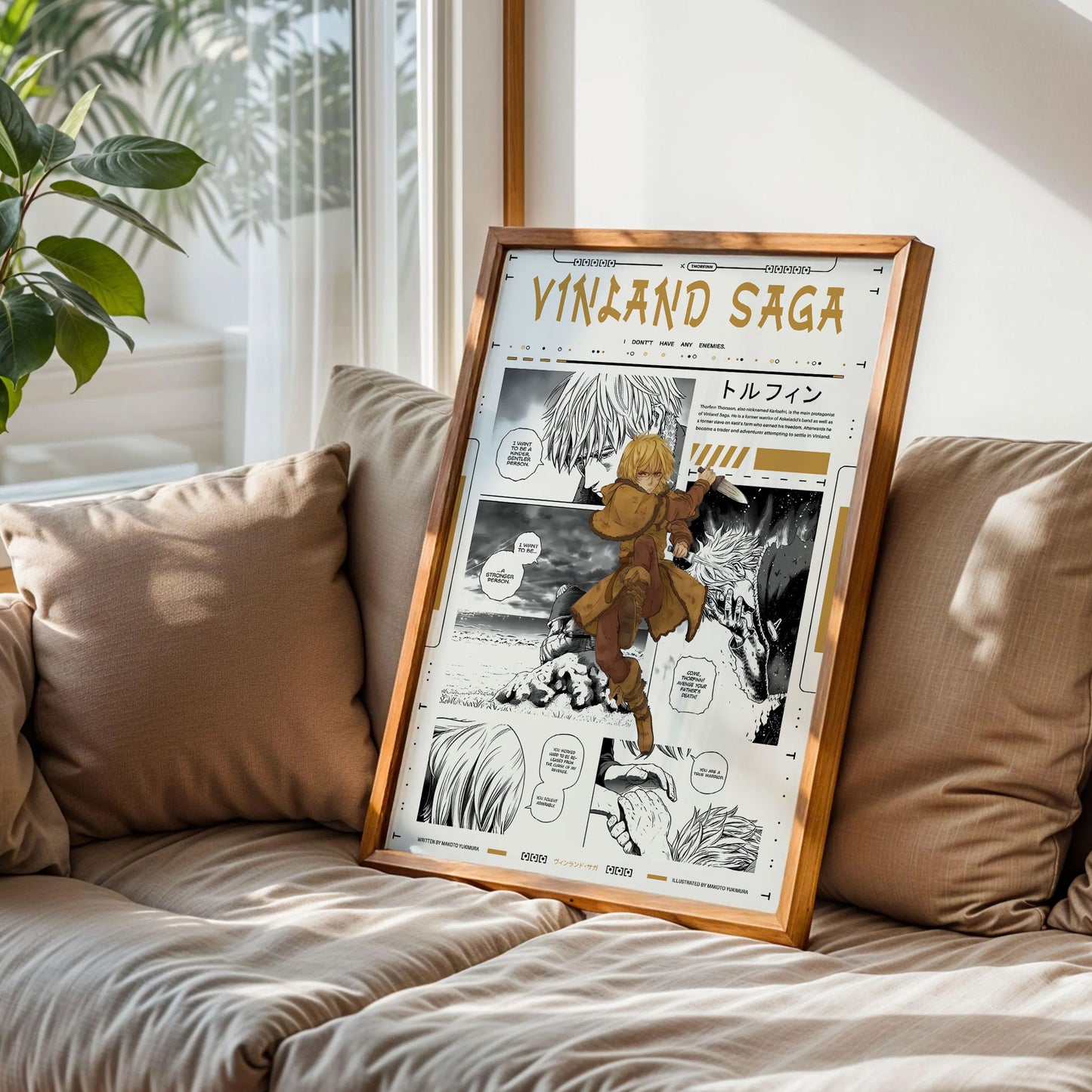 Vinland Saga Thorfinn Manga Art Print