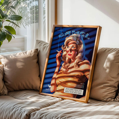 Camel Pleasure To Burn Poster