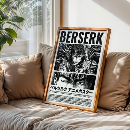 Berserk Guts Wall Art