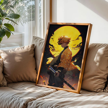 Demon Slayer Zenitsu Agatsuma Print