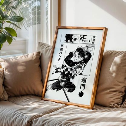Demon Slayer Tanjiro Kamado Art