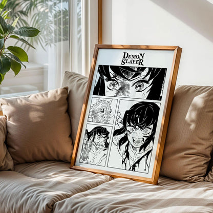 Inosuke Hashibira Kimetsu no Yaiba Poster