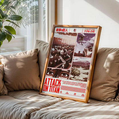 Attack on Titan Anime Art Print