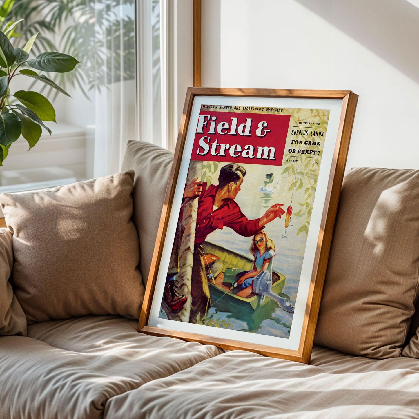 Field & Stream Magazine Art Print