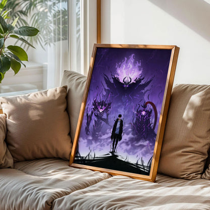Solo Leveling Manga Print Art