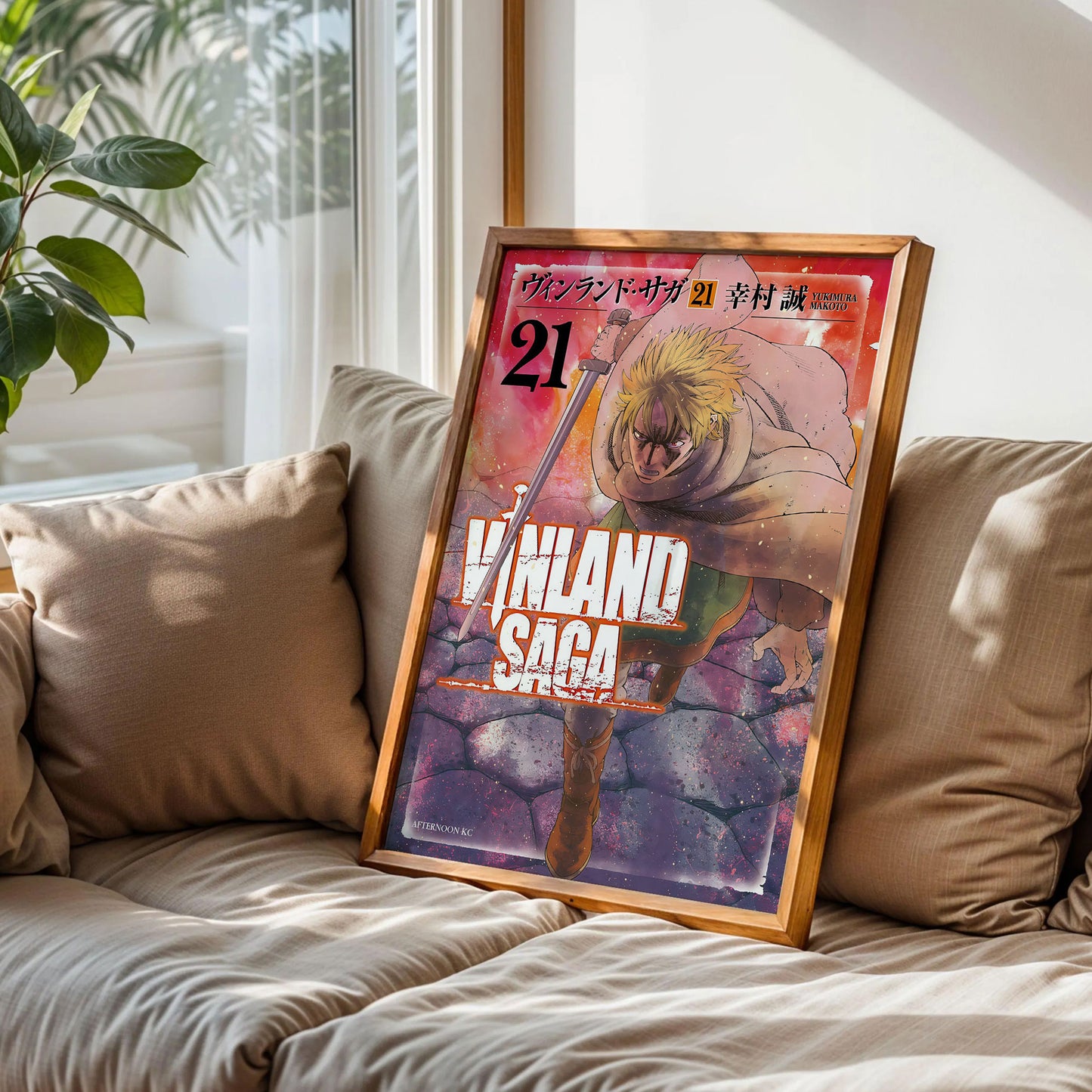 Vintage Vinland Saga Manga Art Print