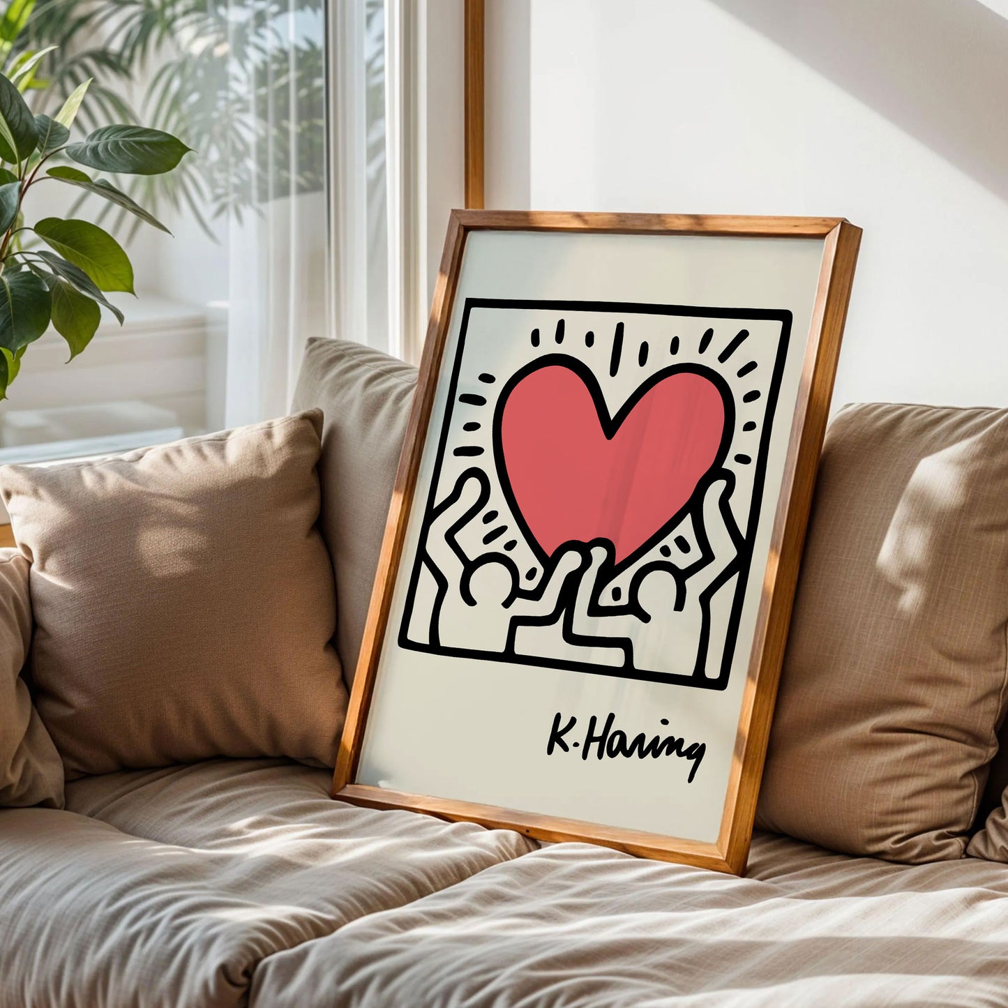 Keith Haring Vintage Pop Art Print