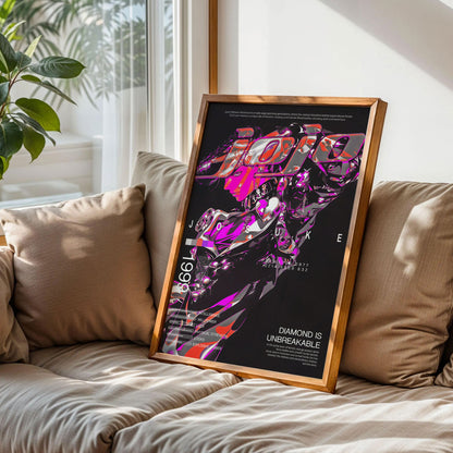 Diamond Is Unbreakable JoJo's Bizarre Adventure Poster