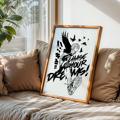 Blue Lock Shoyo Hinata Wall Art