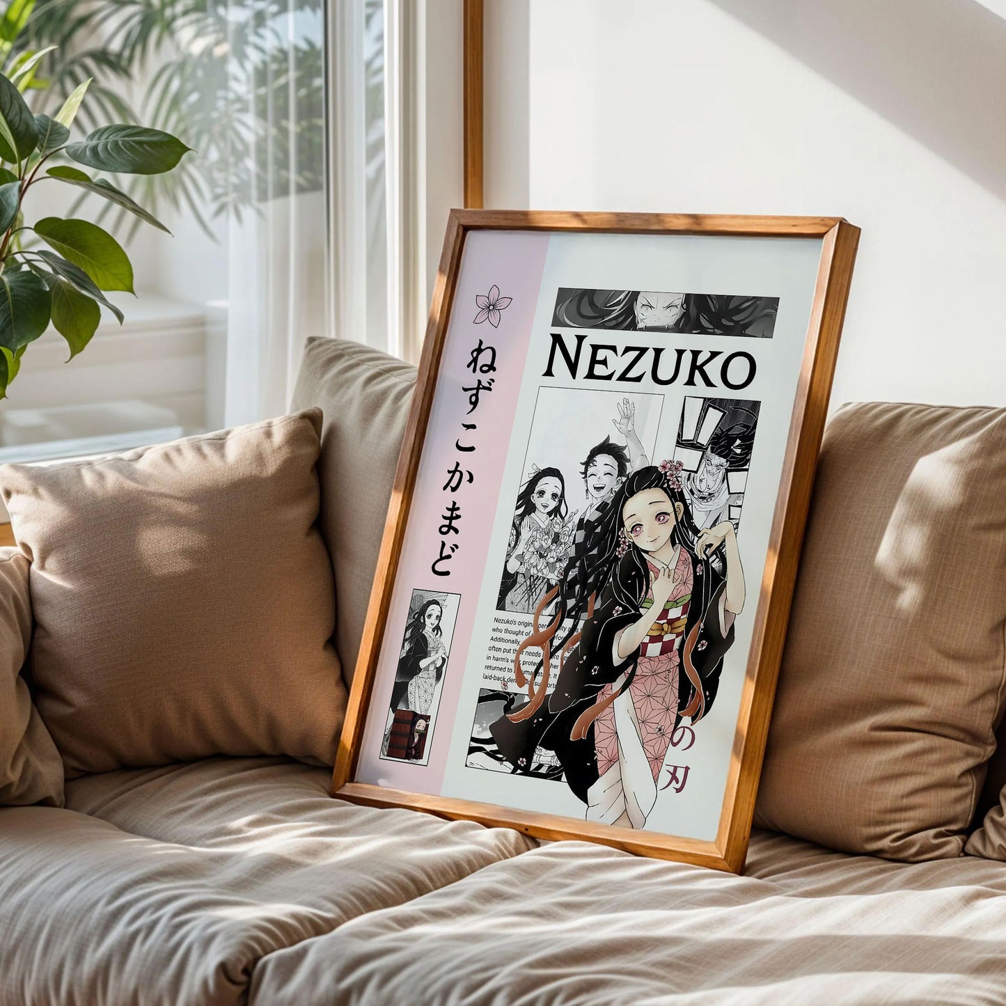 Nezuko Kamado Kimetsu no Yaiba Poster
