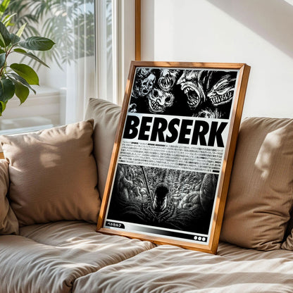 Berserk Anime Wall Decor