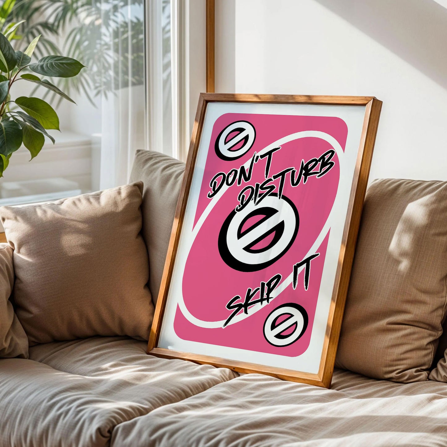 Don't Disturb Skeep It Home Decor
