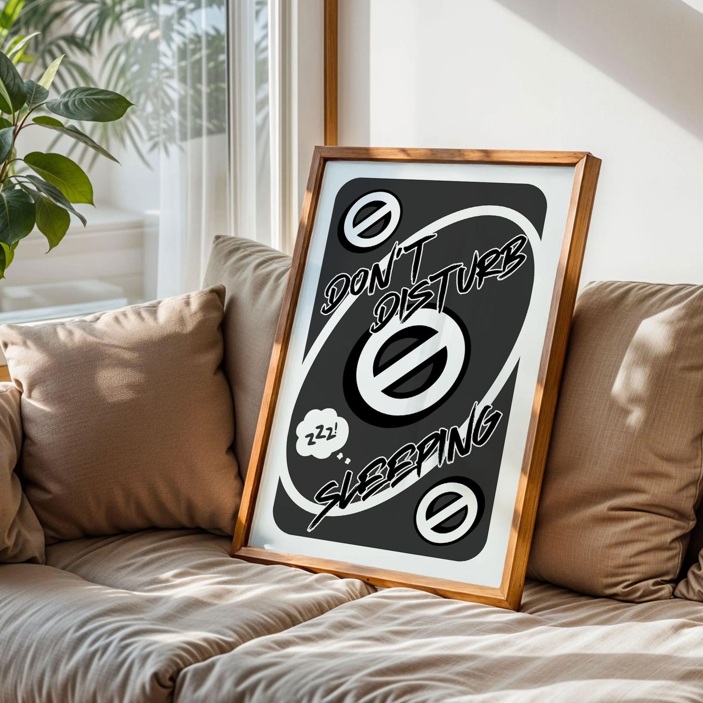 Don't Disturb Sleeping Wall Decor