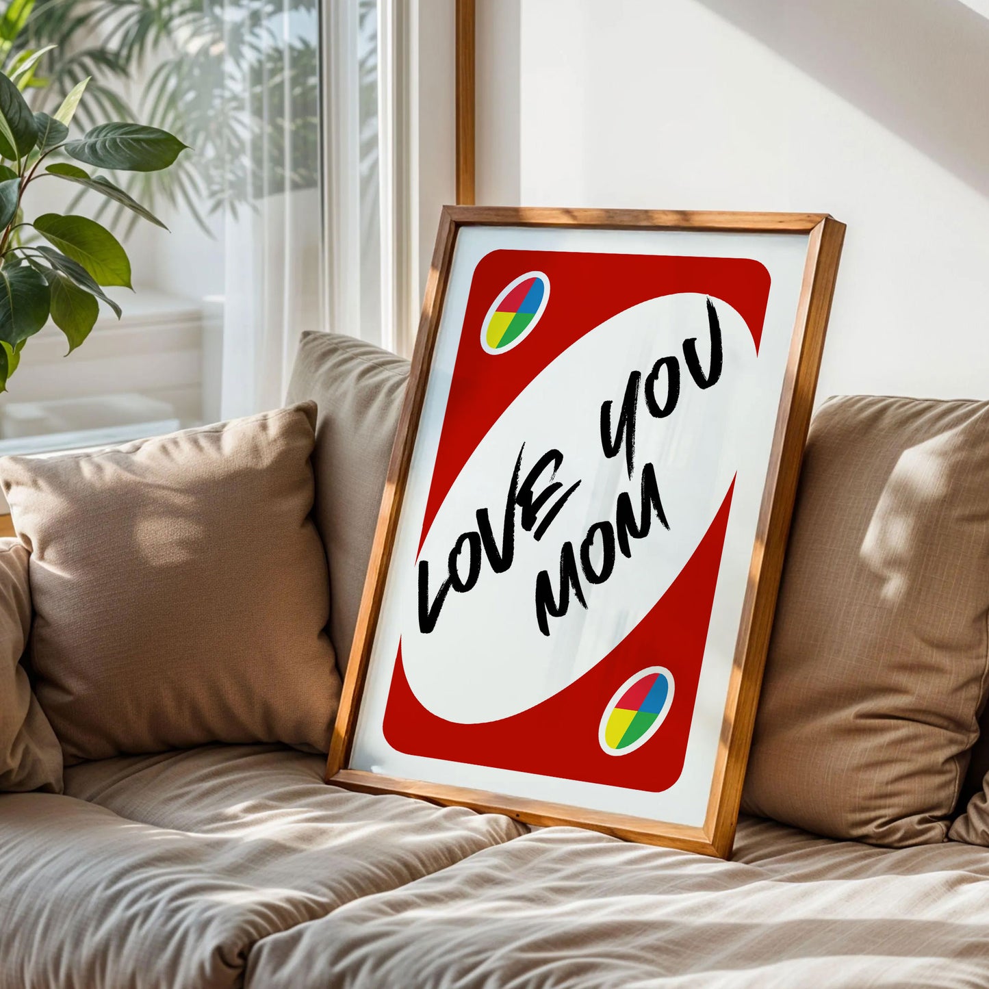 Love You Mom Wall Art