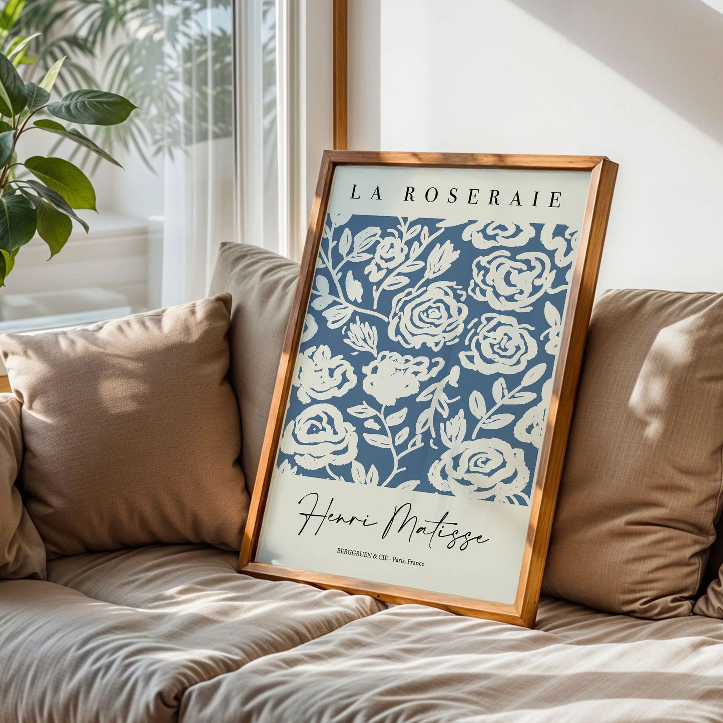 French Navy Matisse Print