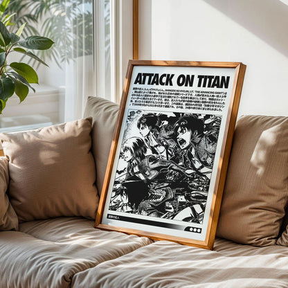 Attack on Titan Wall Art