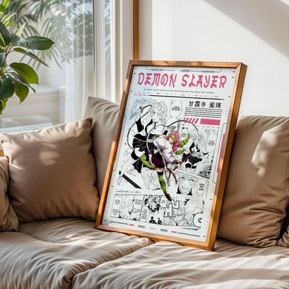 Demon Slayer Mitsuri Kanroji Poster