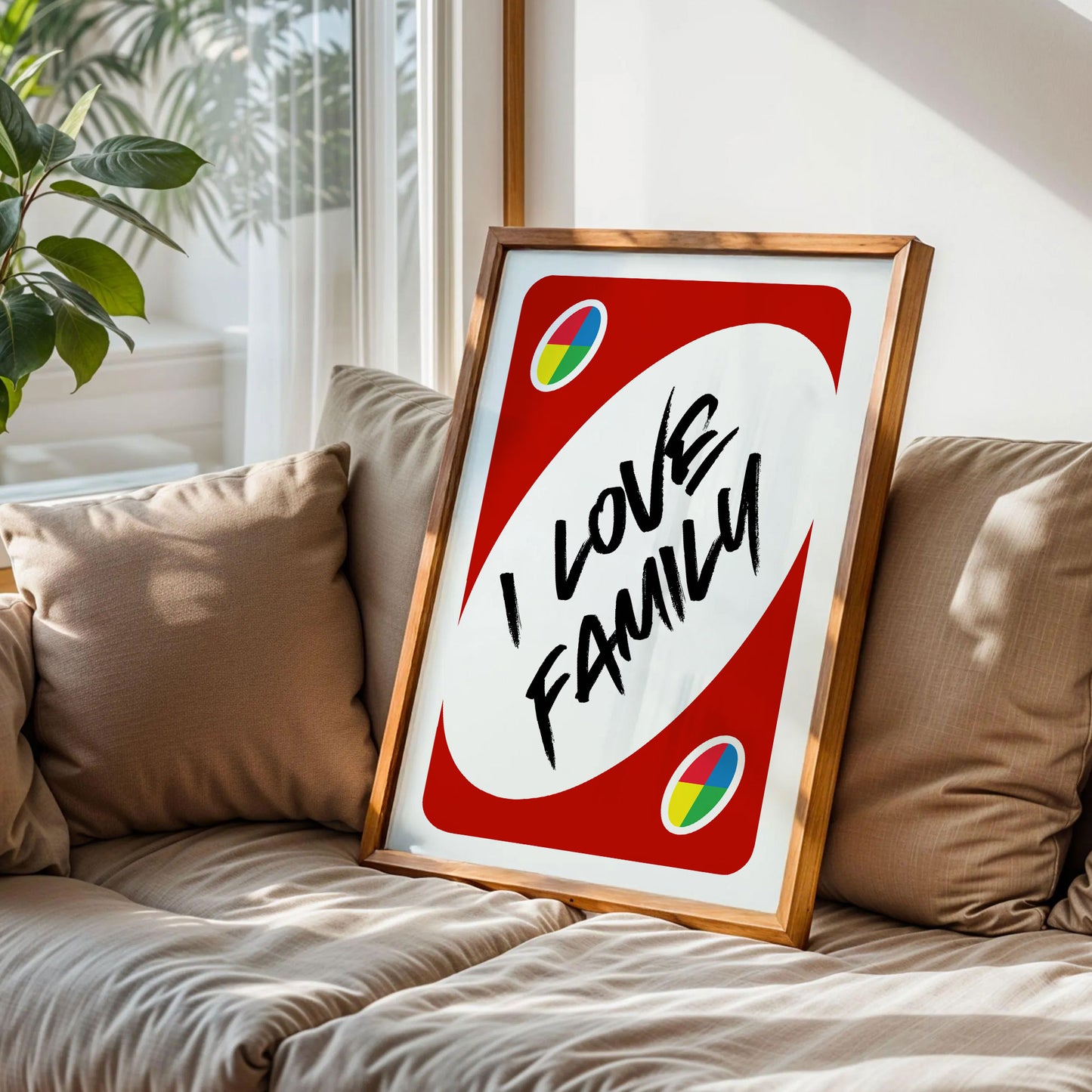 I Love Family Trendy Wall Art