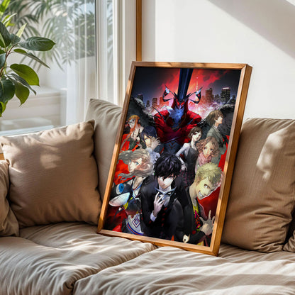 Persona 5 Video Game Poster
