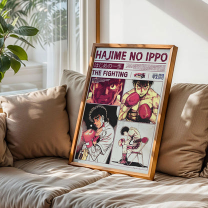 Hajime no Ippo Anime Manga Poster