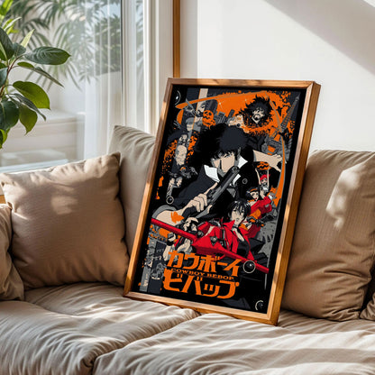 Cowboy Bebop Spike Spiegel Anime Art
