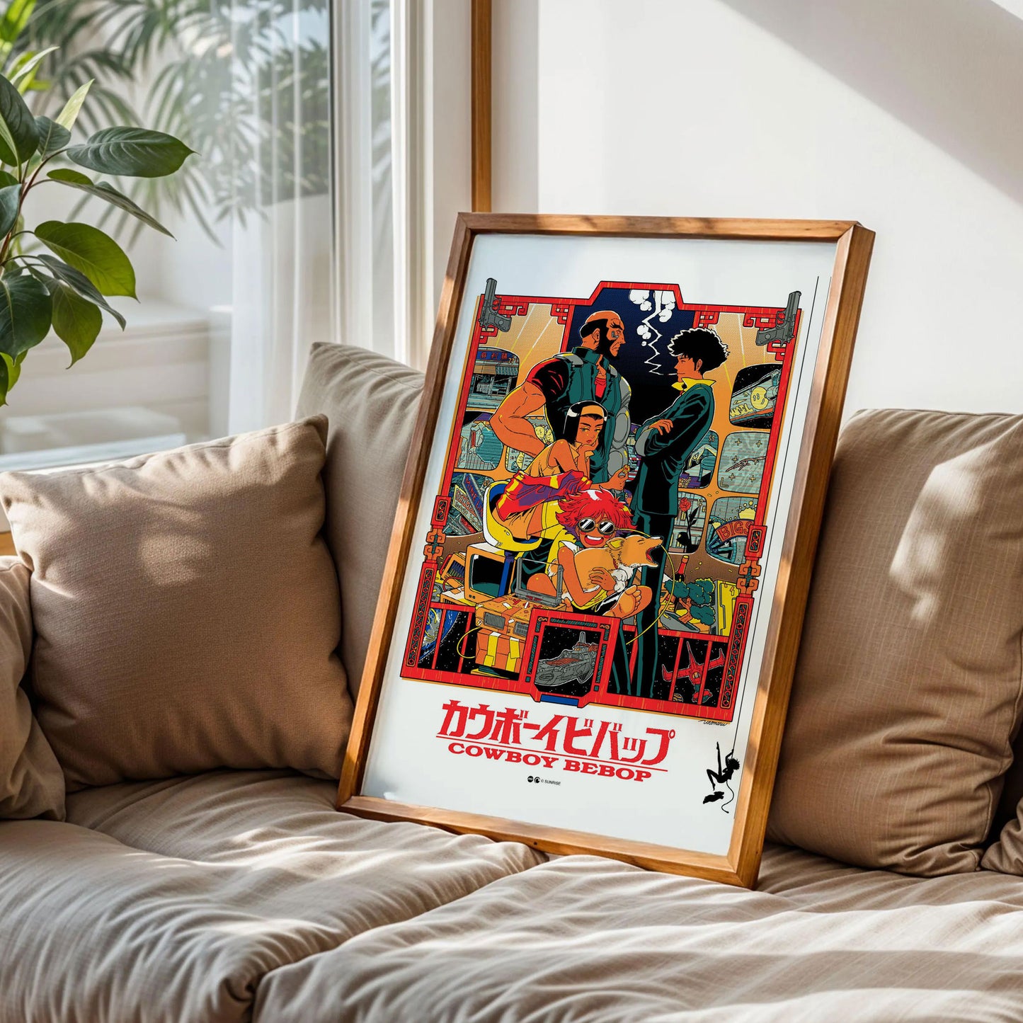 Cowboy Bebop Anime Manga Art Print
