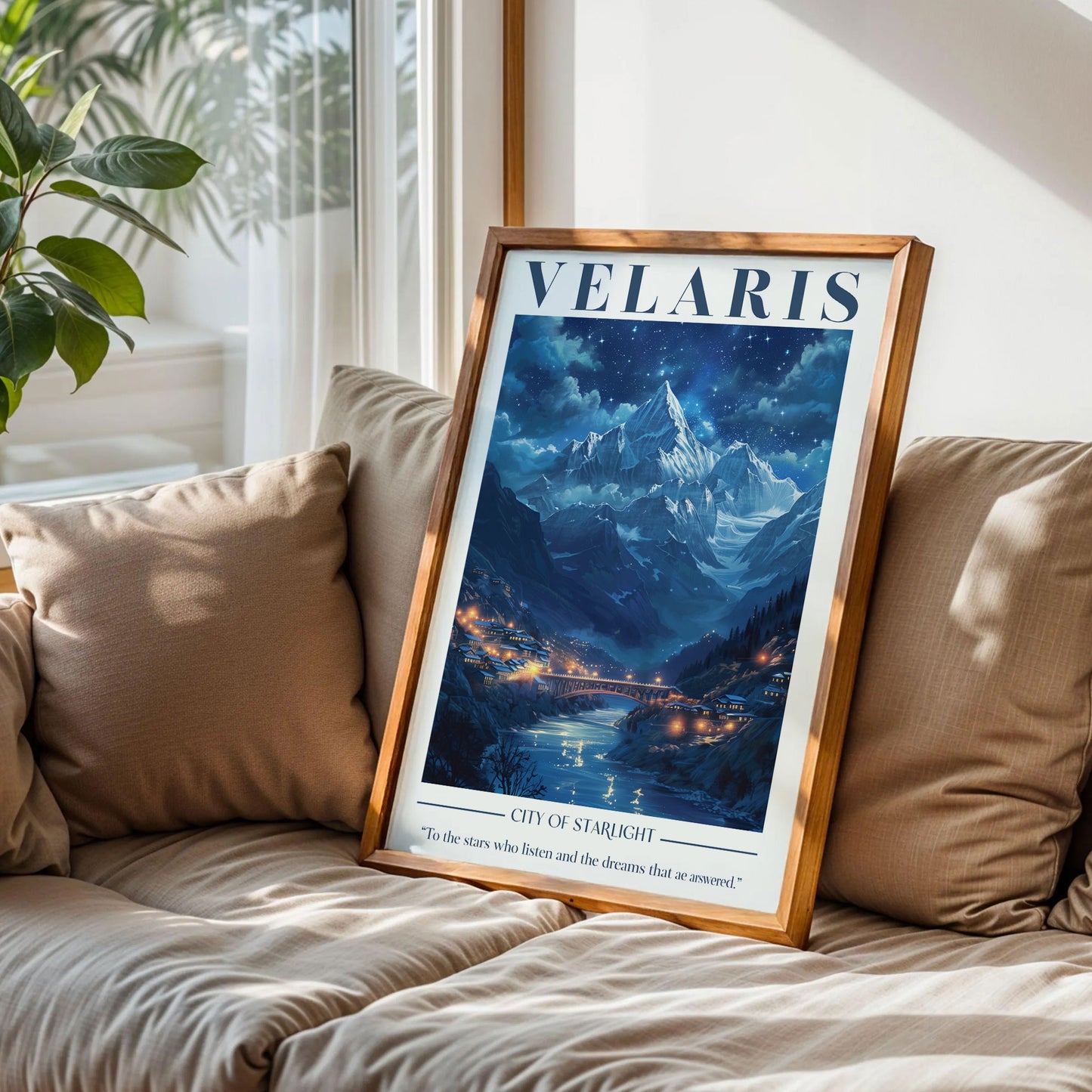 Velaris City of Starlight Print