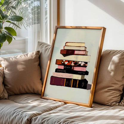Bookish Art Print