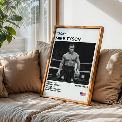Mike Tyson Boxing Poster