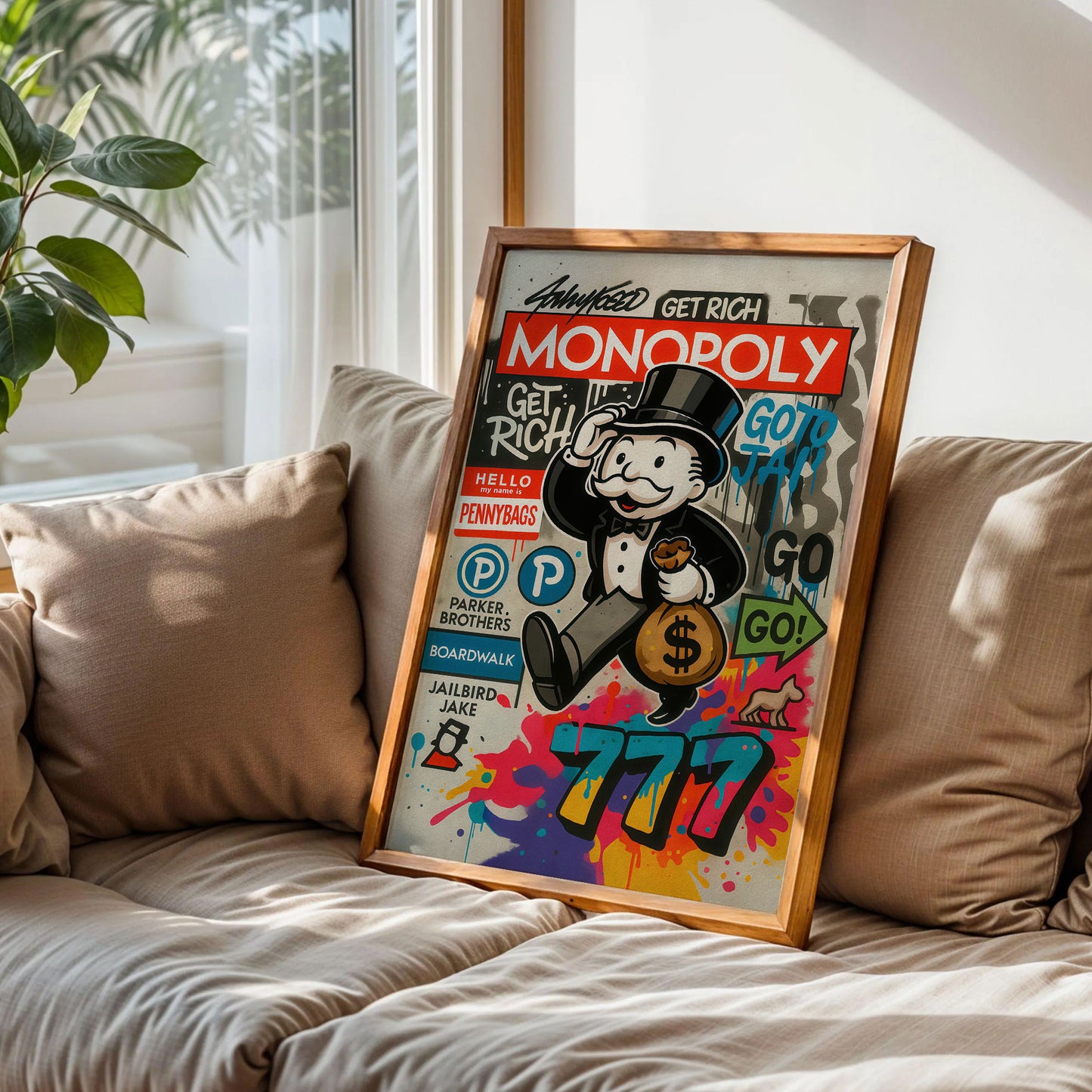 Mr Monopoly Poster