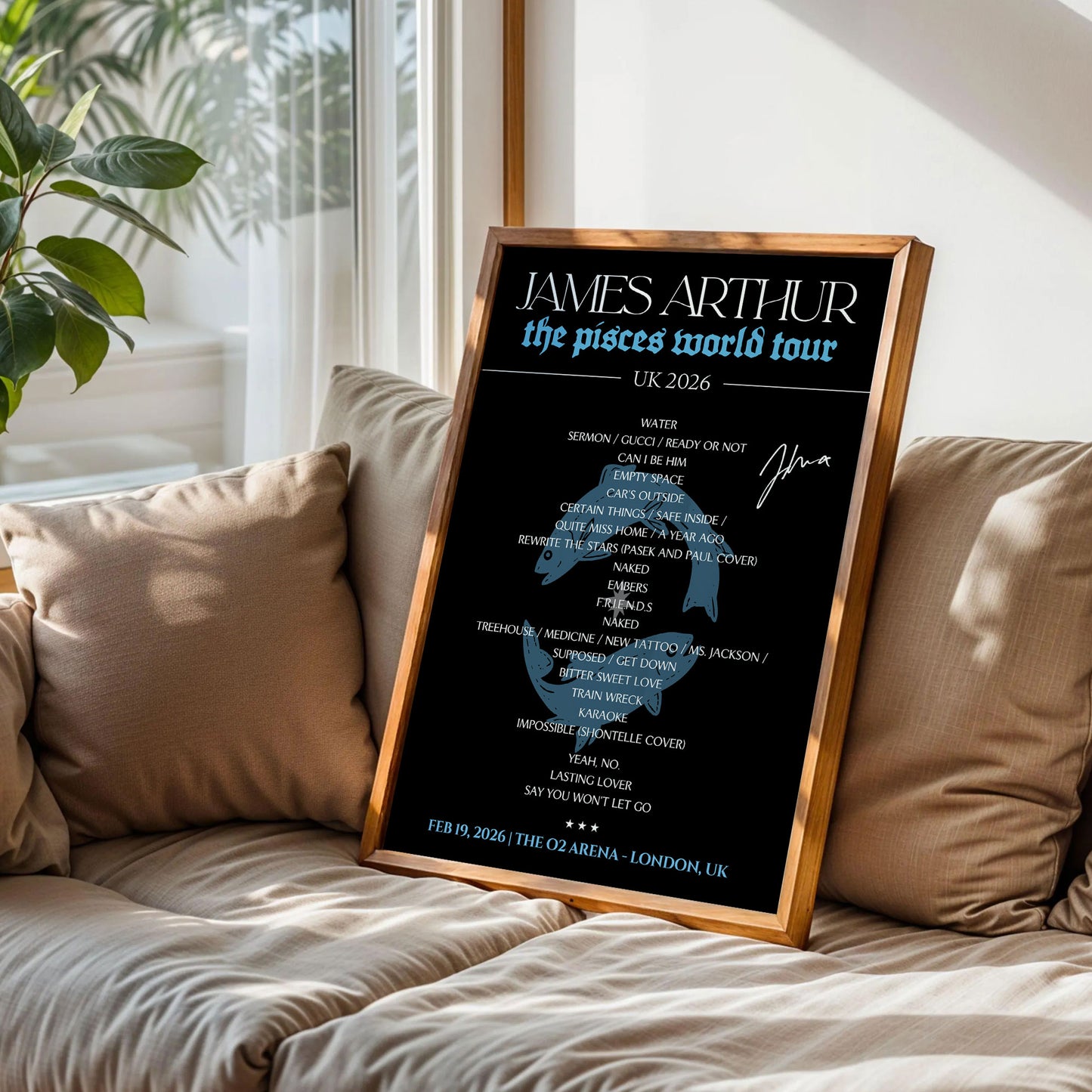 James Arthur Poster