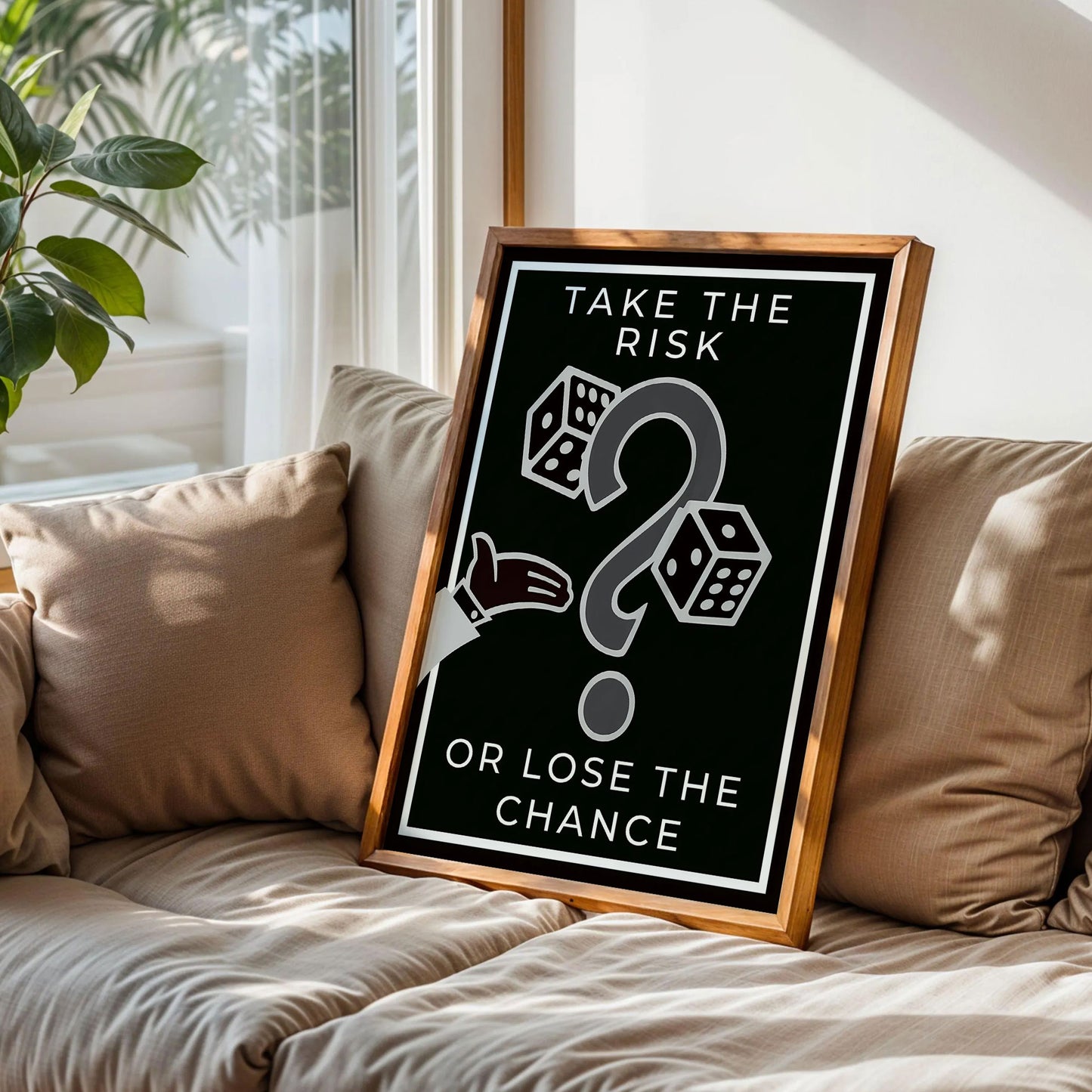 Take The Risk Monopoly Art