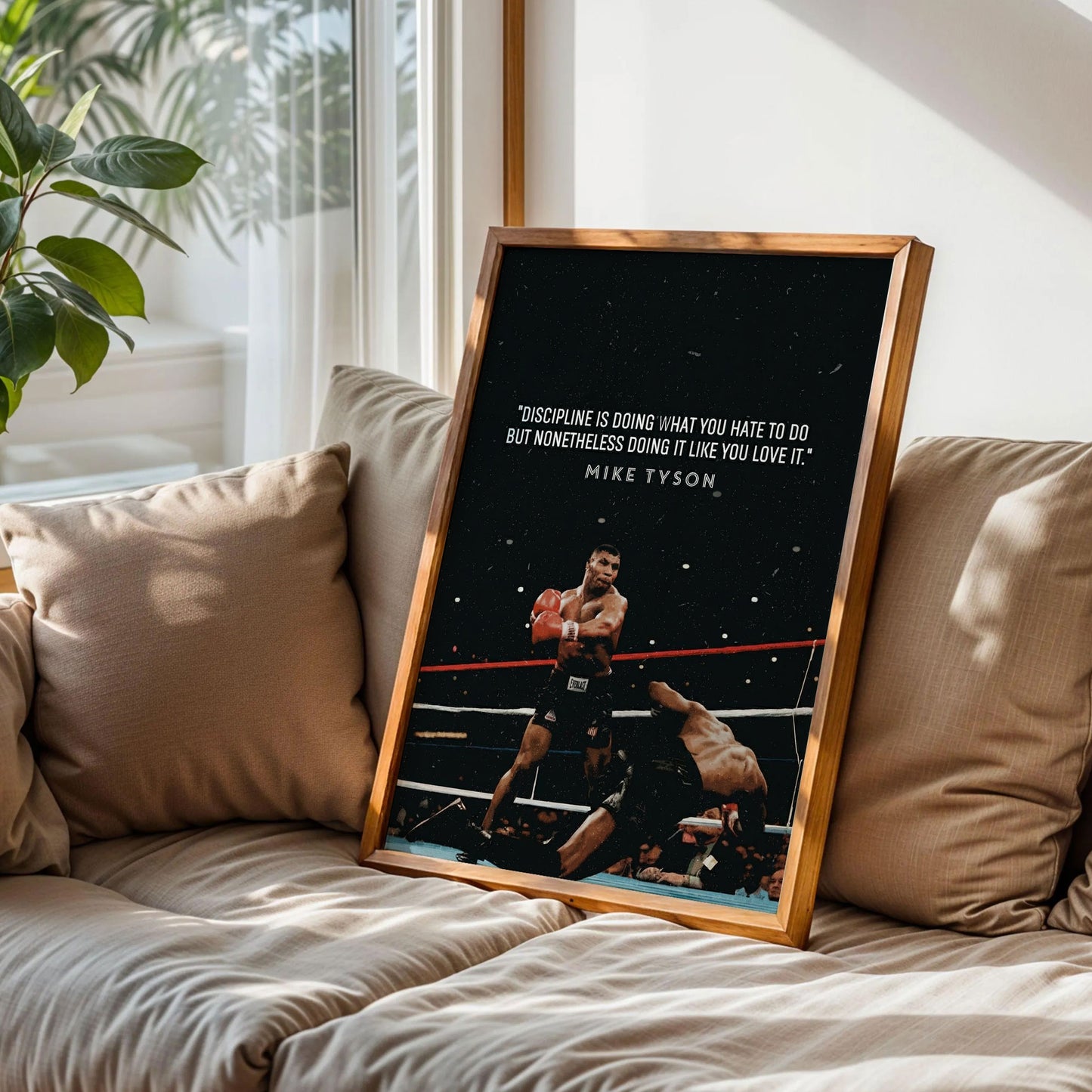 Mike Tyson Quote Poster
