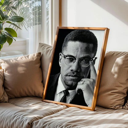 Black History Month – Malcolm X Poster