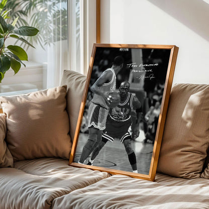 Michael Jordan Quote Poster
