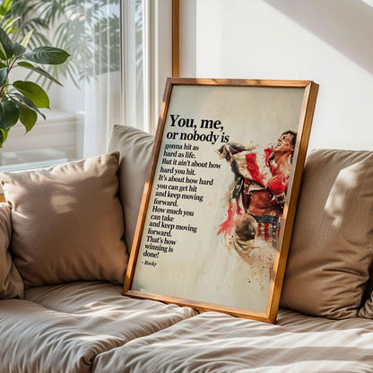 Rocky Balboa Wall Art
