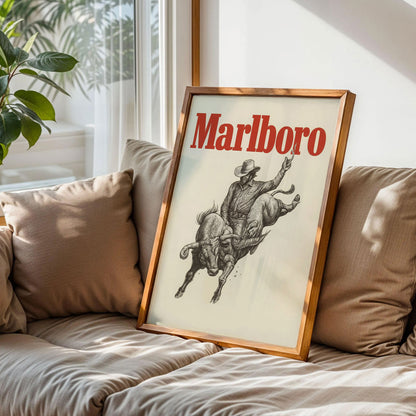 Vintage Marlboro Poster