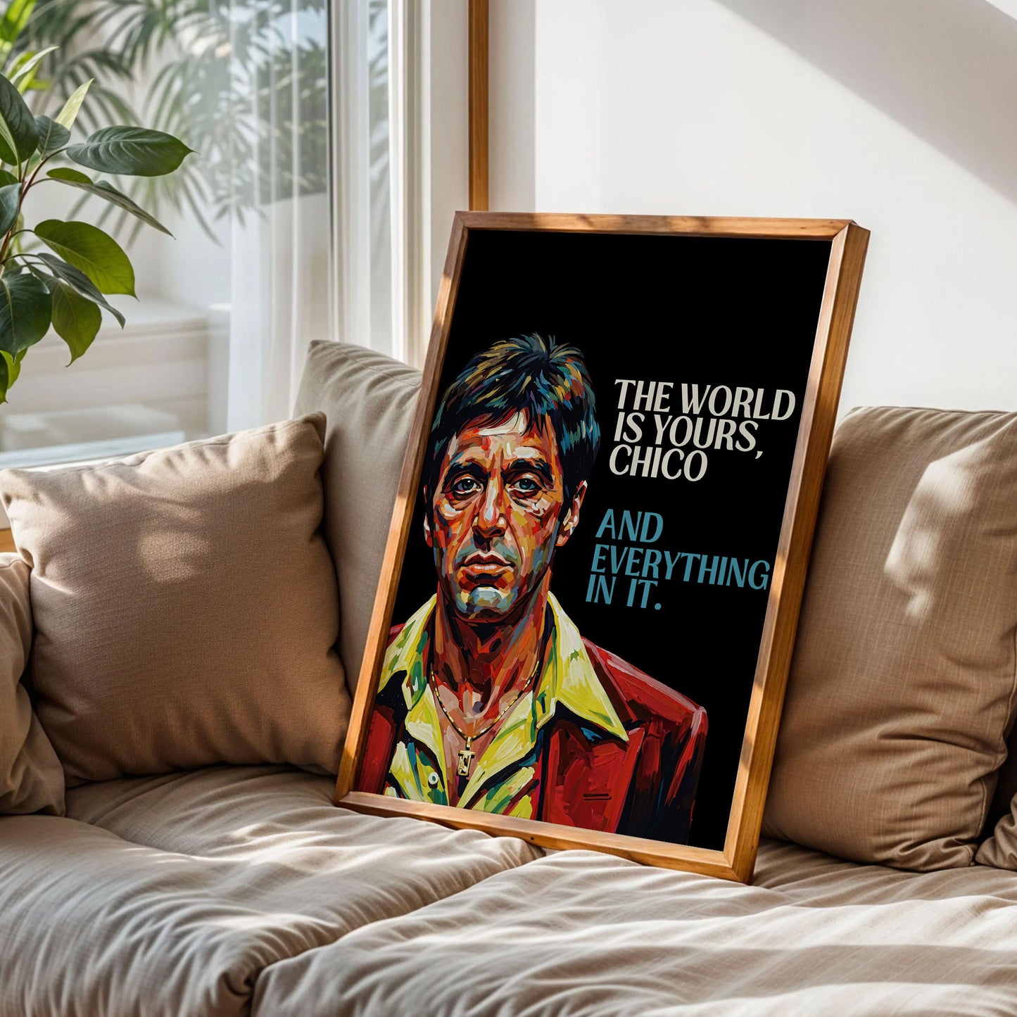 Scarface Quote Poster