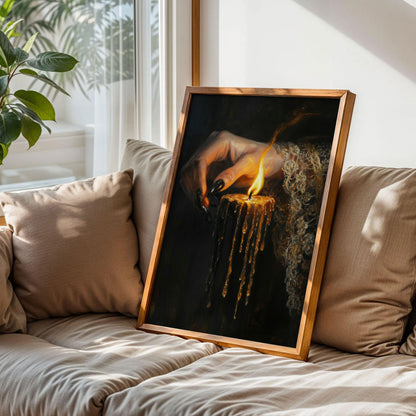 Candle Magic Art Print
