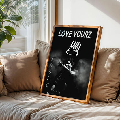 J. Cole Love Yourz Poster