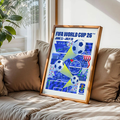 Philadelphia City Host City Football 2026 Poster