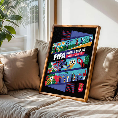 Kansas City Host City Football 2026 Poster