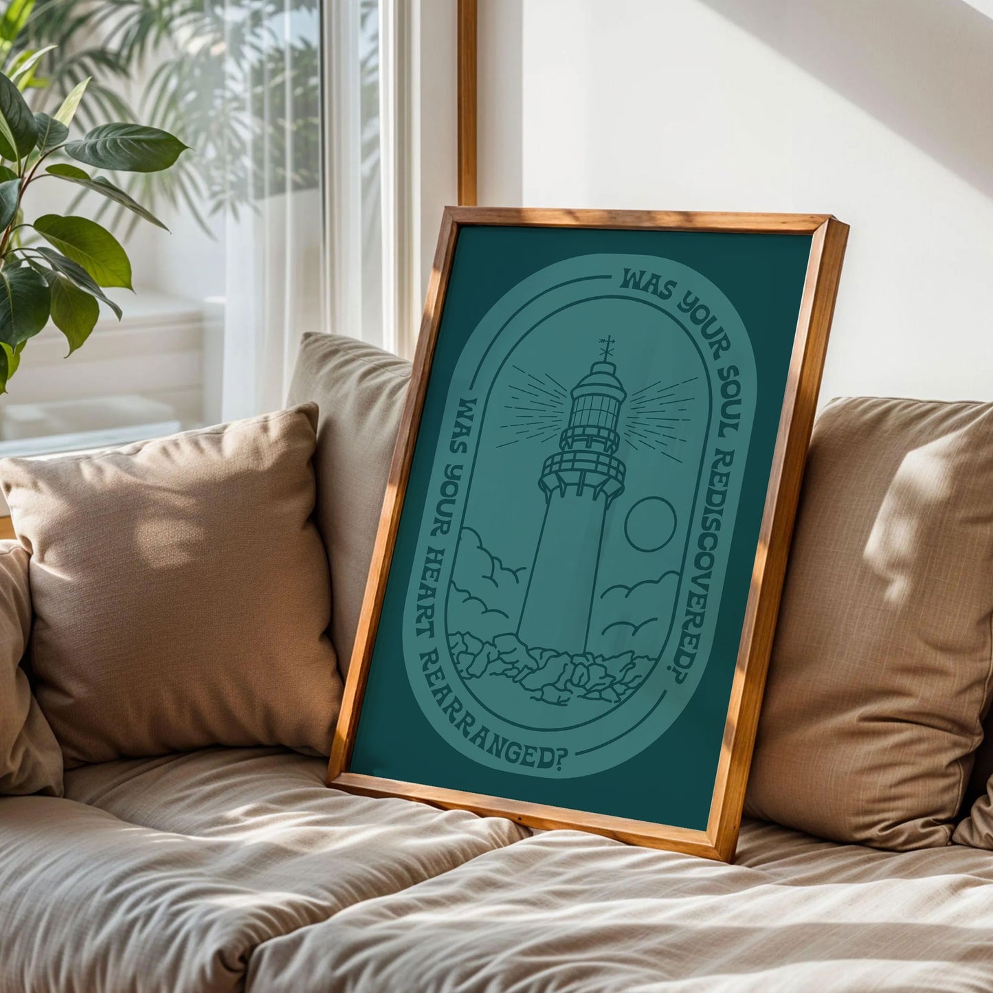 Was Your Soul Rediscovered Was Your Heart Rearranged Print