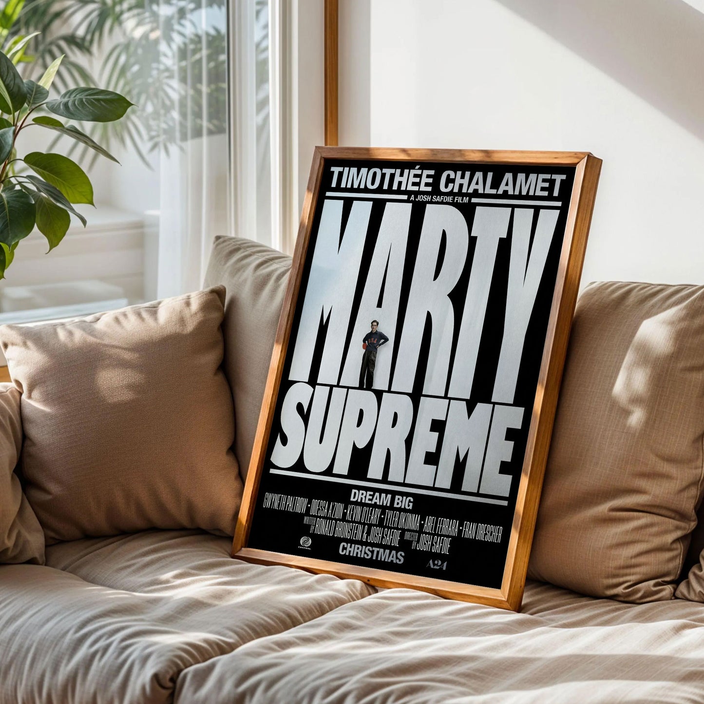 Josh Safdie's Marty Supreme Poster