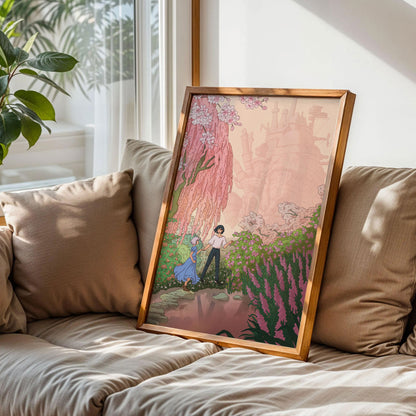 Sophie and Howl Howl's Moving Castle Poster